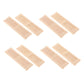 Dynwave Handmade 1/12 Dollhouse Furniture Wood Shutters Window, Pack Of 4 Pairs, Miniatures Accessories Hands-