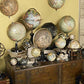 Authentic Models, The Earth And The Heavens, Celestial Terrestrial Globe Ornaments, Set Of 2