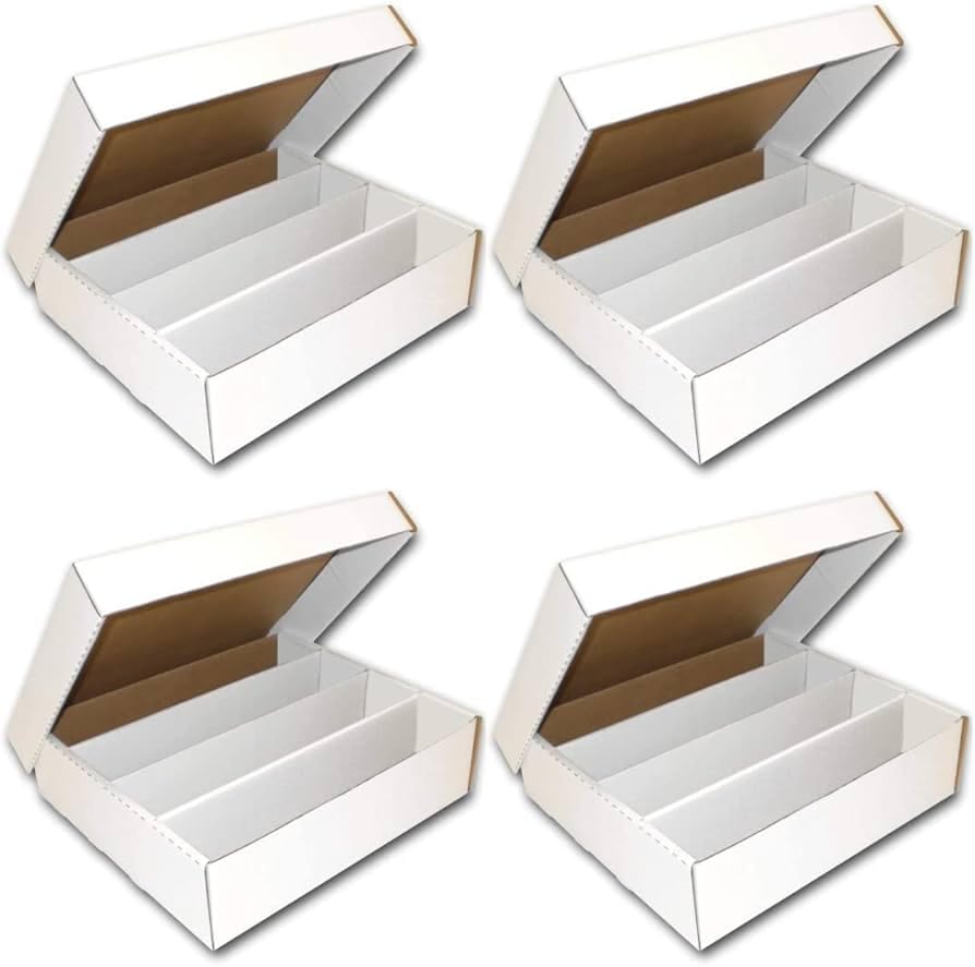 Boca Tica Monster Storage Box For Trading And Gaming Cards, 3,200 Card Holder (8 Pack)