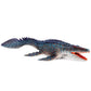 Sienon Jurassic Large Mosasaurus Dinosaur Toy 13.4’’, Realistic Dinosaur Toy Figures, Dinosaur Figurine, Deep Sea Monster Plastic Ocean Protector Dinosaur For Bath Pool Toy, Cake Topper Decoration