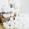 Abbaoww 100 Pcs White Balloons 10 Inch Strong Latex Balloons For Party Decoration, Birthday, Wedding, Anniversary, Christmas And Arch Supplies