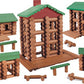 Lincoln Logs Collector'S Edition Village Set - 327 Real Wood Pieces, Ages 3+, Retro Building Toy For Boys/Girls, Creative Construction Game