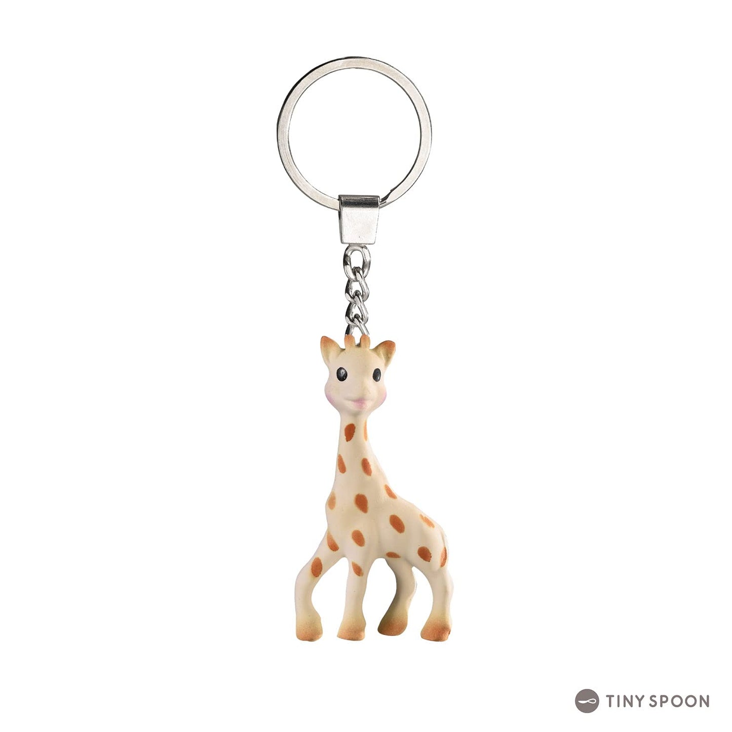 Sophie la girafe Giraffe Conservation Foundation Set - Handcrafted Natural Rubber Teething Toys, Small, Includes Mini Keychain, Model 516514