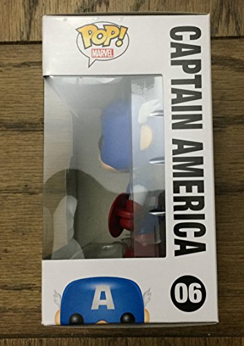 Funko Marvel Captain America Pop Vinyl Figure,Multi,3.75 Inches