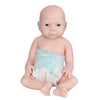 Aisite Silicone Baby Doll Girl Unpainted - 18 Inch Realistic Reborn Baby Dolls, Christmas Birthday Gifts, Suitable For 3+