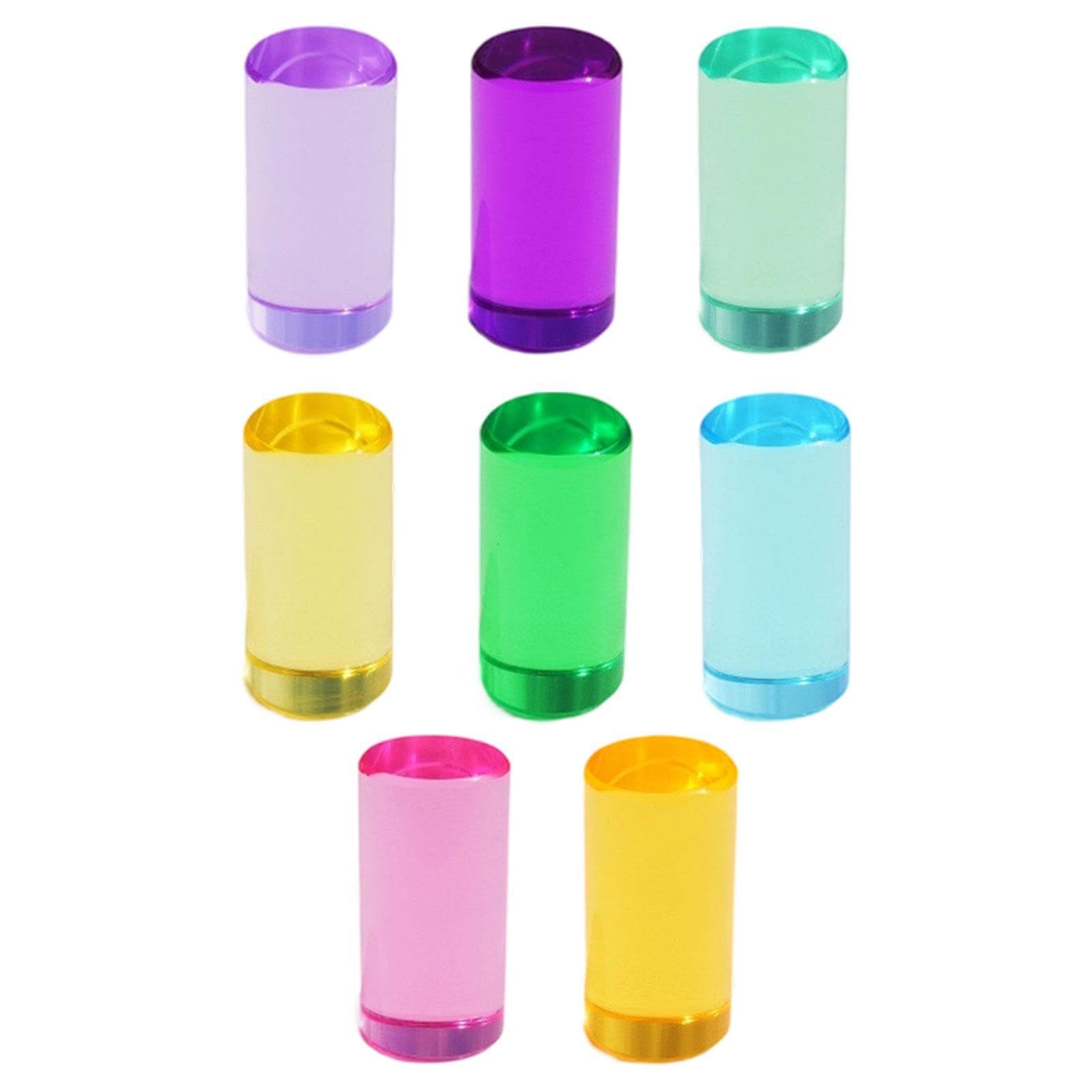 Club Bollywood8Pcs Rainbow Building Blocks Set Training Rainbow Building Acrylic Cylinders 5Cm|Toys & Hobbies|Educational|Other 