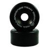 Rollerbones Team Logo Recreational Roller Skate Wheels (Set Of 8), Black, 62Mm