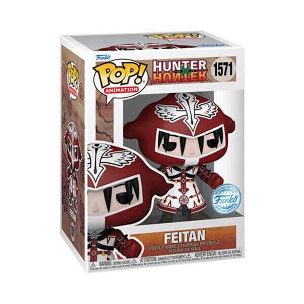 Funko Pop! Animal Hunter X Hunter Feitan Special Edition Figure, 9 cm, Vinyl, Red, Model 1571