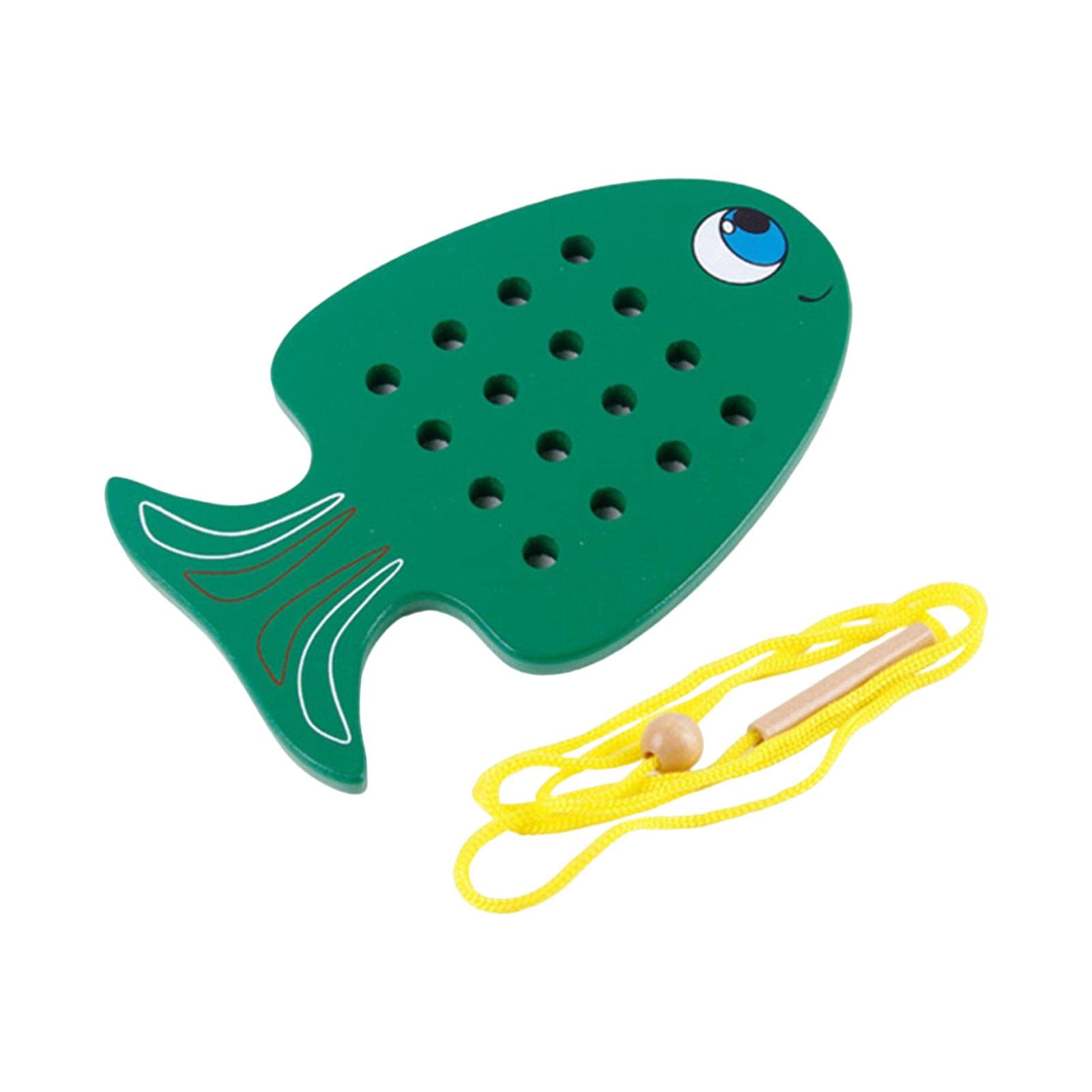 Bnf Lacing Threading Toys Lacing Playing Games Early Learning For Airplane Greenbaby | Toys For Baby | Developmental Baby Toys1S