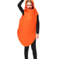 AOBUTE Kids Carrot Costume - Realistic 3D Print Outfit, Medium, Polyester, Halloween Cosplay for Boys Ages 8-10