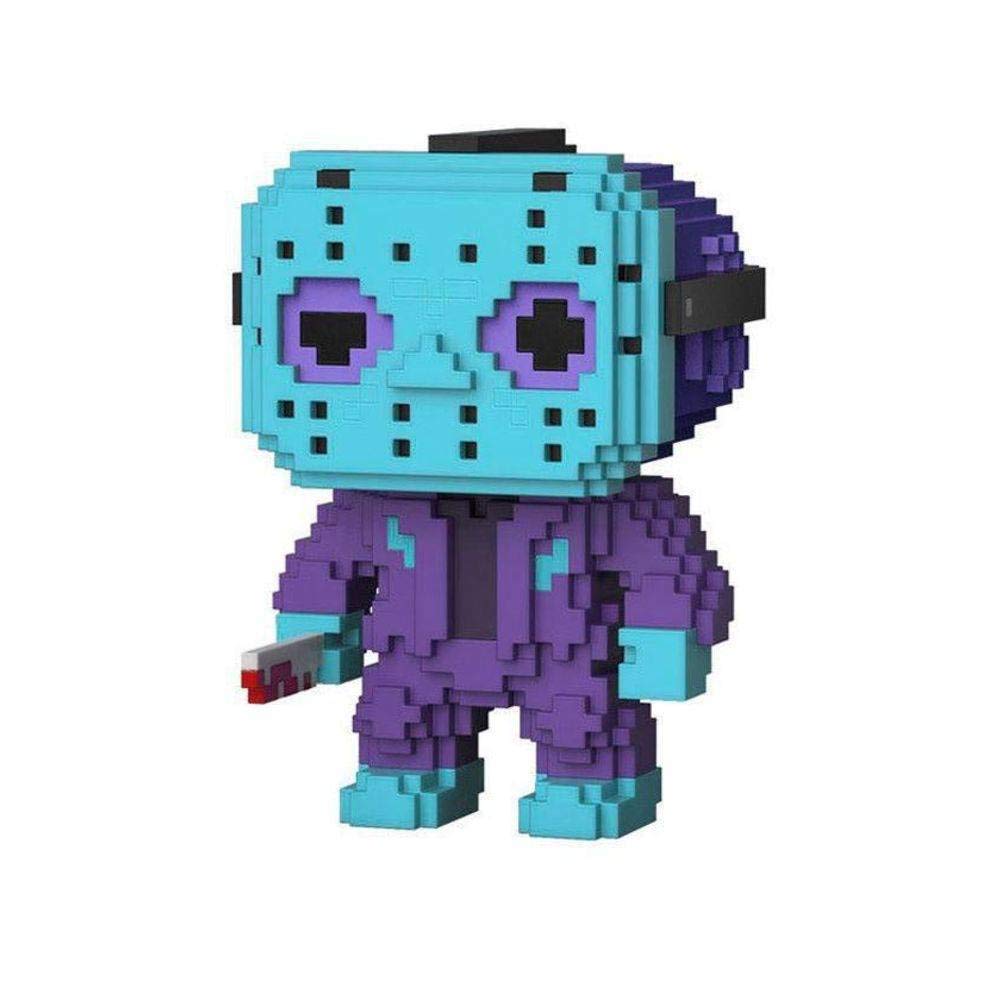 Funko POP! Vinyl Horror 8-Bit Jason Voorhees Figure - Multicolor, Model 24716, 10 Count Pack