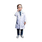 Natural Uniforms Real Children'S Lab Coat For School Projects Halloween Costume, Size (8/10)…