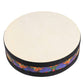 Excluzo 1Pc Kids Instruments Musical Instrument 8Inch Drum Tambourine Percussion Wave Drum Steel Drum Ocean Child