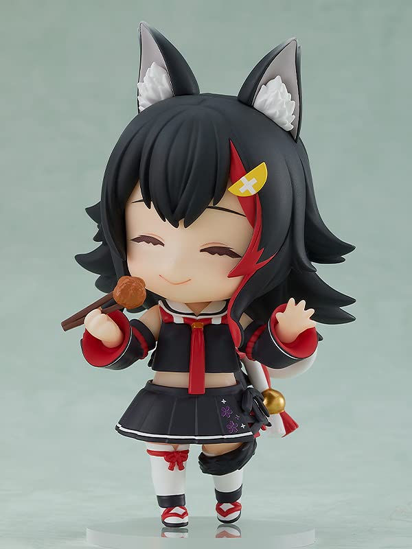 Good Smile Hololive Production: Ookami Mio Nendoroid Action Figure, Multicolor