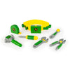 John Deere Deluxe Talking Toolbelt - 7-Piece Kids Tool Set - Interactive Construction Toys - Interactive Toddler Tools Playset -