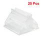 Litoexpe Clear Acrylic Card Stand - 25pcs Plastic Game Piece Holders for Party, Photos, Memos, Pictures Display