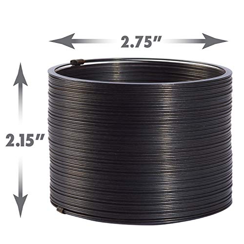 Collector’S Slinky The Original Walking Spring Toy, Black Metal Slinky, Party Favors, Fidget Toys, Kids Toys For Ages 5 Up By Just Play