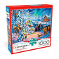 Buffalo Games 1000 Piece Jigsaw Puzzle - Darrell Bush Woodland Christmas - Paper - 26.75 x 19.75 inches - Perfect for Game Nights