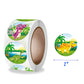 Roranic Dino Reward Stickers For Kids.1 Inch 500 Count Dinosaurs Stickers For Toddlers In 6 Designs.Teacher Supplies For Classro