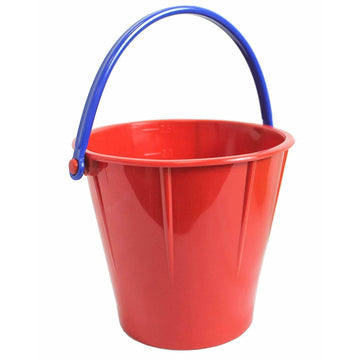 Spielstabil Large Sand Pail Beach Toy - 2.5L German-Made Sand Bucket - Kids Beach Essentials, Toddler Outdoor Toys, & Sandbox To