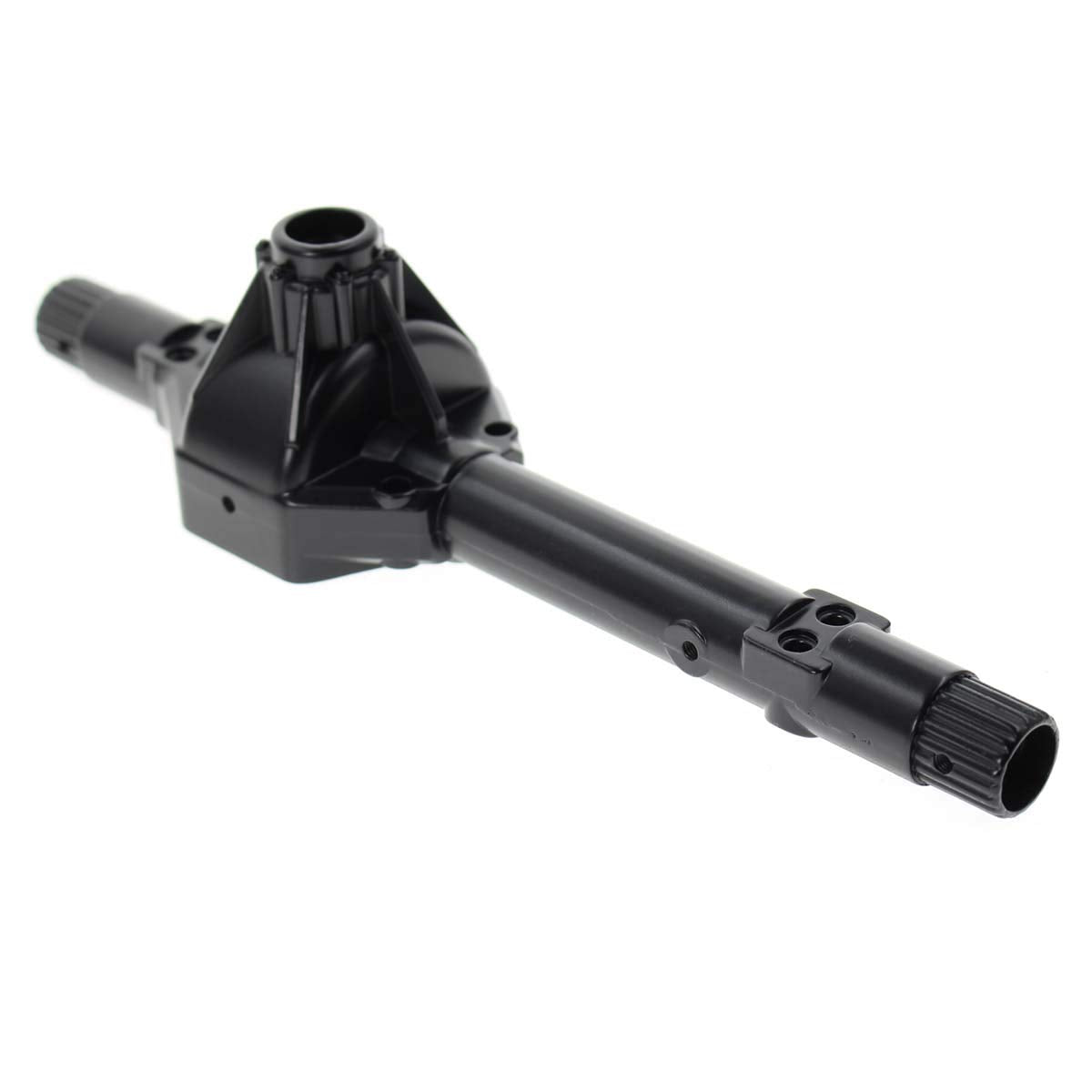 AUTOKAY New Black Steel Alloy Front Rear Axle Housing for 1:10 Axial YETI AR60 RR10 RC Car