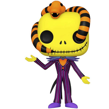 Pop! The Nightmare Before Christmas Jack Skellington With Snake Blacklight Special Edition