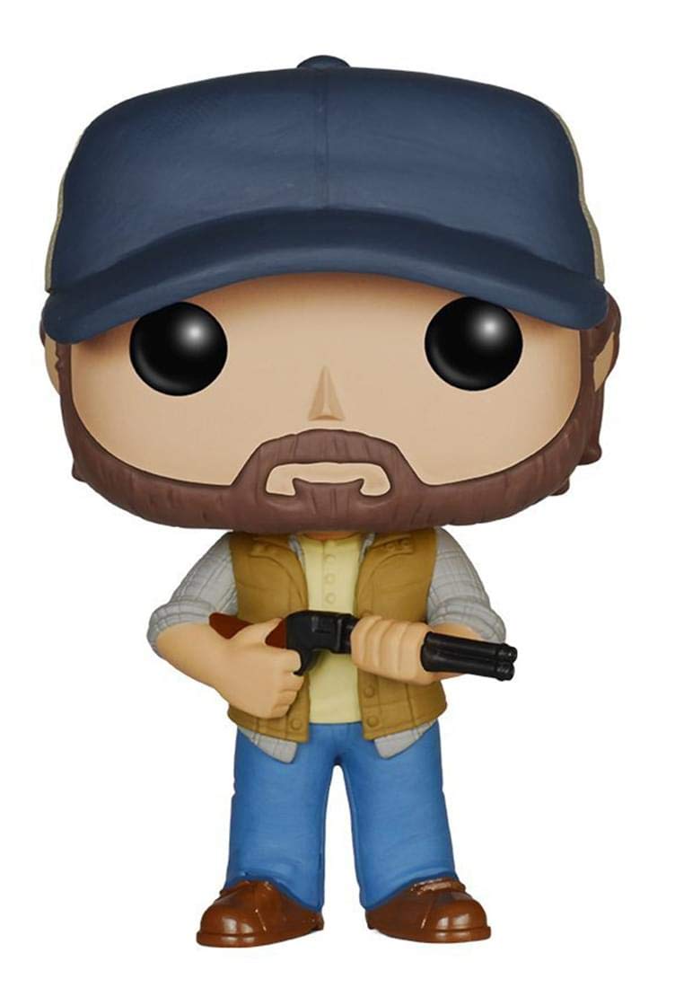 Funko POP TV Bobby Singer Action Figure - 3.75" Vinyl, Brown, Model 6464
