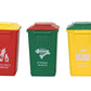 AITING Trash Can Toy Kids Toy Push Vehicles Garbage Truck's Trash Cans Mini Curbside Vehicle Garbage Bin