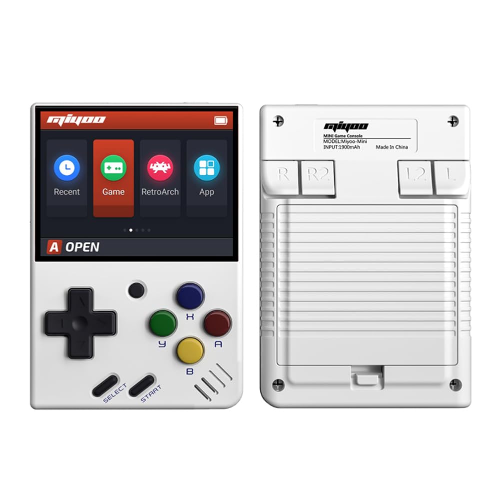 Miyoo Mini Handheld Game Console,2.8 Inch IPS Classic System Retro Video Games Consoles,with 128G TF Card and Wireless Networt H