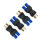 FLY RC 4 Pcs T Male Plug to EC3 Female Connector Plug Adapter for RC Lipo Battery