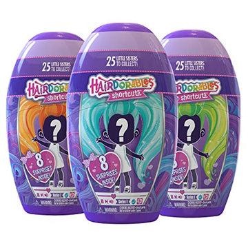 Hairdorables Shortcuts, Series 1, Collectible Mini Dolls For Kids, Styles May Vary, Kids Toys For Ages 3 Up By Just Play