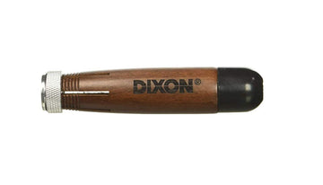 Dixon - Dix00500 Industrial Lumber Crayon Holder For 1/2' Round Or Hexagonal Crayons, Wood With Metal Chuck, Walnut (00500) Walnut (Pack Of 12)