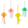 Talking Tables Under The Sea Themed Party Decorations | Reusable And Recyclable Hanging Honeycomb Jellyfish Decs For Little Mermaid Themed Kids Birthday | 8 Pack