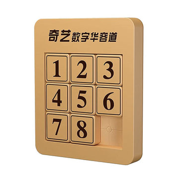 Liangcuber Qy Toys 5X5 Klotski Puzzle Magnetic Sliding Number Puzzle Abs Brain Teasers Toy Tangram Jigsaw Intelligence (24-Digit
