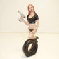 Motorhead Miniatures 1/18 Michele and Derek Tire Brigade Figurine Set - Multicolor Plastic, 2 Piece