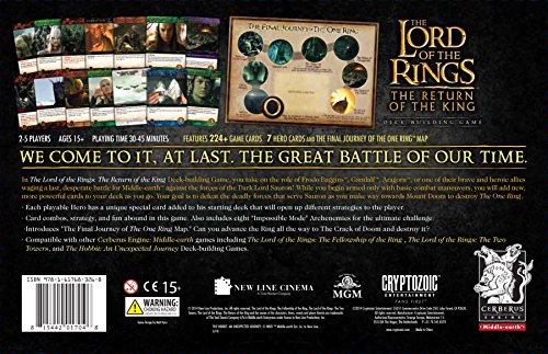 The Lord of The Rings: The Return of King Deck Building Game