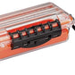 Plano Guide Series 3500 Field Box Waterproof Case, Orange, Small, Waterproof Dry Box with Wrist Strap for Boat, Kayak, and Campi