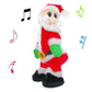 Alimitopia Twerking Santa Electric Toy,Christmas Musical Doll Dancing And Singing Xmas Plush Wiggle Hip Santa Claus Electric Toy Funny Gift(English Song)