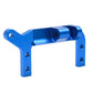 RC TRX4 Servo on Axle Mount / TRX4 SOA Mount 4-Link Suspension for 1/10 RC Crawler Car TRX-4 Aluminum Upgrade Parts (Blue)
