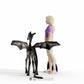Schleich Wizarding World Of Harry Potter 2-Piece Set With Luna Lovegood & Baby Thestral Collectible Figurines For Kids Ages 6+