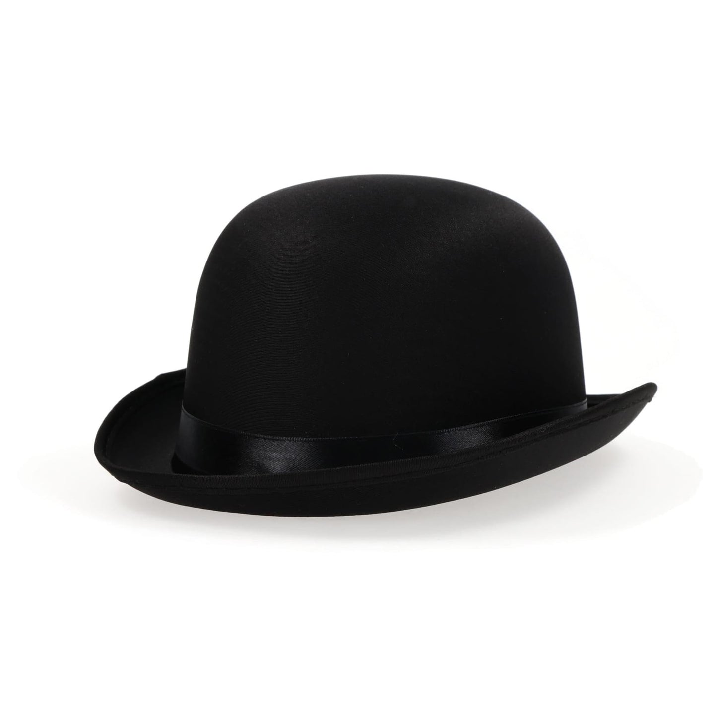 Rubies Adult Satin Derby Hat, Black, One Size