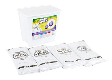 Crayola Model Magic White, Modeling Clay Alternative, Air Dry, Kids Arts & Crafts, Bulk Classroom Supplies, 2 lb. Bucket