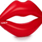 Funboy Giant Inflatable Red Lips Pool Float, Luxury Float For Summer Pool Party And Entertainment