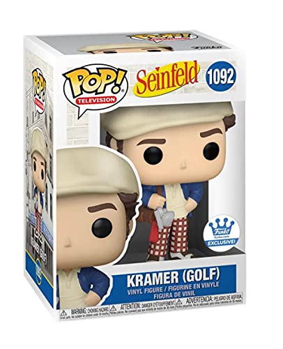 Funko Pop! Seinfeld: Kramer (Golf) Vinyl Figure - 3.75" White Collectible Model 54680