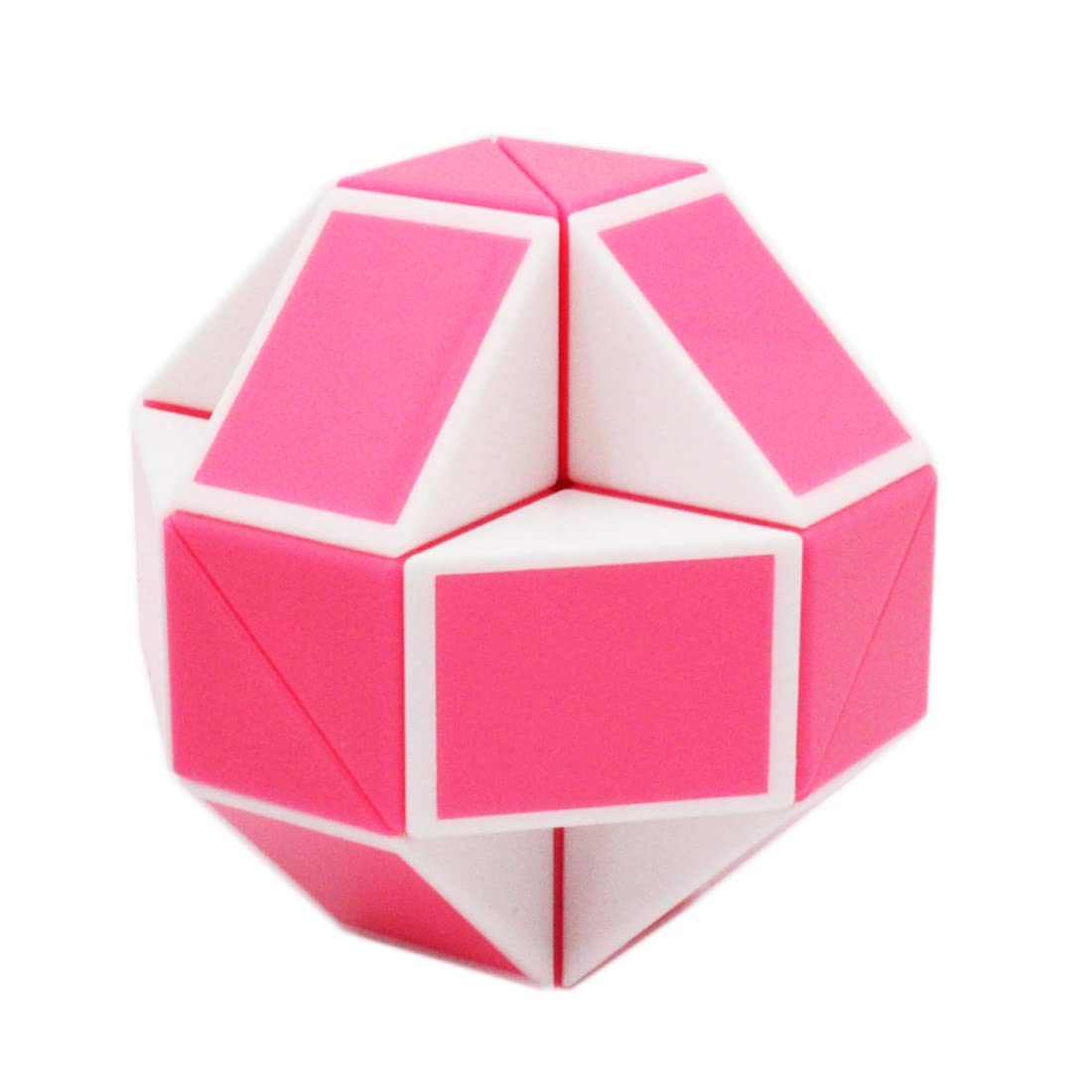 Mipartebo Magic Snake Cube Twist Puzzle 24 Wedges Large Size Twist Fidget Snake Toys Gift Party Favors Game Goodie Bag Fillers C