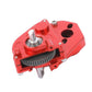 Rzxylrc Aluminum Alloy Transmission Case Gearbox Complete For 1/24 Axial Scx24 Rc Crawler Upgrades (Red)