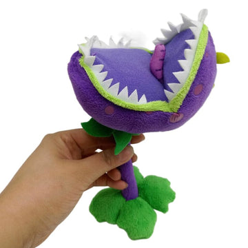 Gaudie Plants Vs Zombies Plush Toy Doll Zombies Peashooter Sunflower Bonk Choy Chomper, Purple