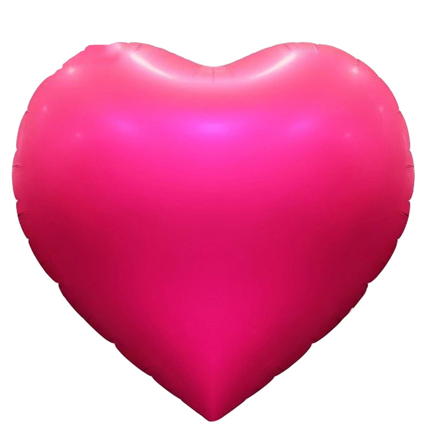 GaesQae Giant Hot Pink Heart Foil Balloons - 63 Inch Mylar Balloons for Mother's Day, Valentine's Day, Weddings, Birthdays, Anniversaries