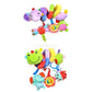Trendivibe 2X Musical Soft Plush Crib Bed Stroller Baby Pram Rattle Hanging Toys| Baby Learning Toy | Infant Activity Toy | Sens