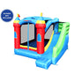 Bounceland Royal Palace Inflatable Bounce House [Blower NOT Included], Long Slide, Large Bouncing Area, Basketball Hoop and Sun